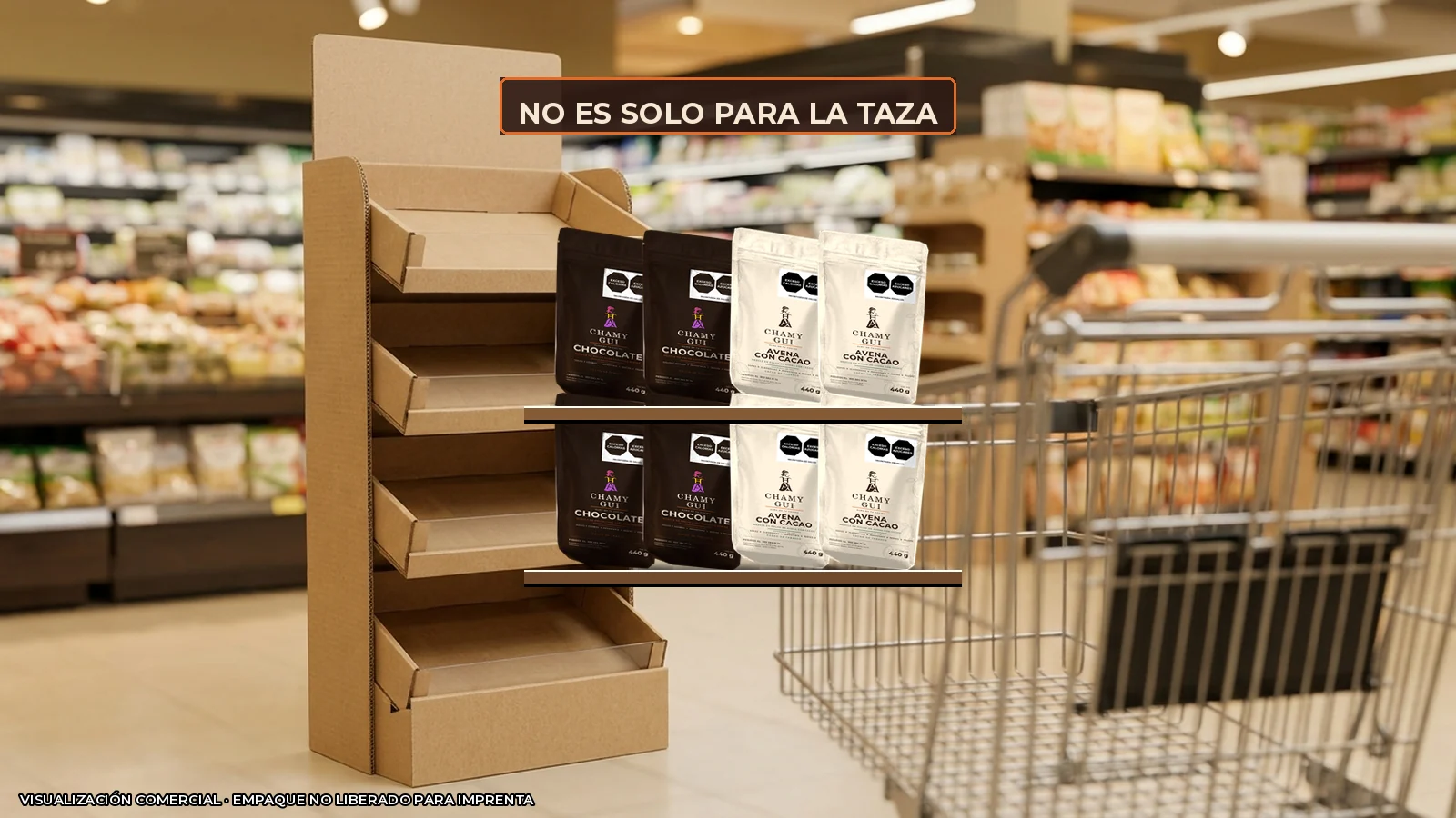 Exhibidor de piso CHAMY GUI